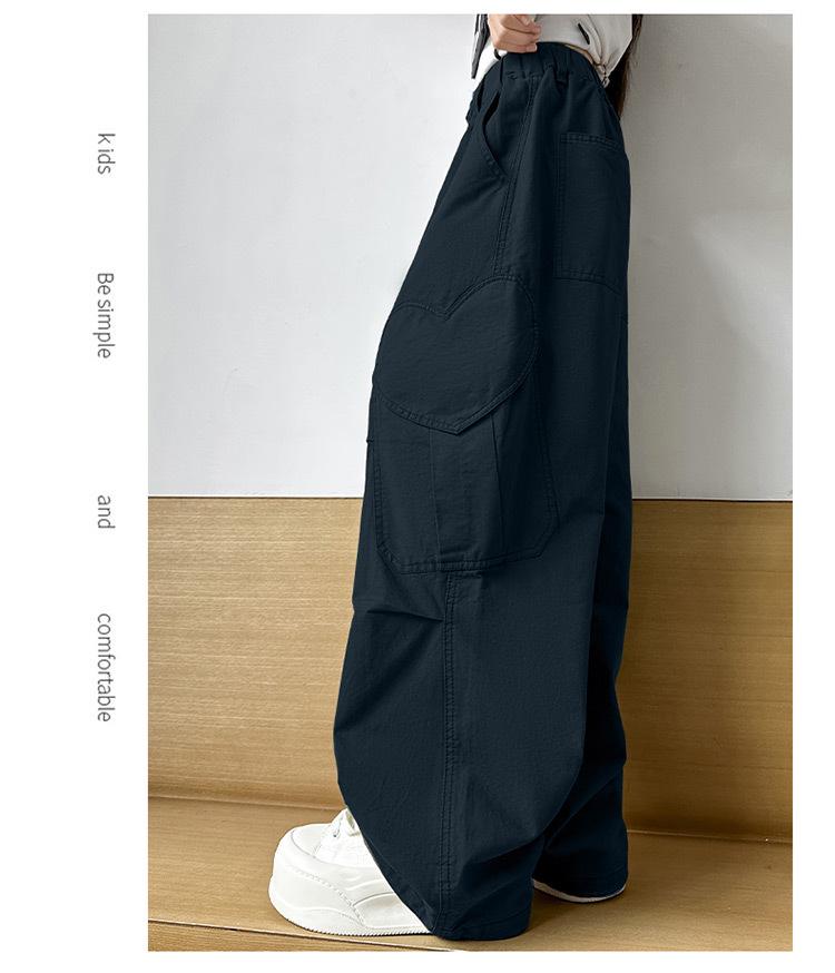 Mädchen Cargo Hose mit weitem Bein - Kollektion Frühling/Herbst 2025
