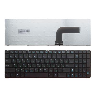Clavier d'ordinateur portable russe / américain pour ASUS N52D N61J N61V N61D N61W N52 N52DA N52J N52JV A72 A72D A72F A72J noir