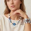 Beads Woven Bracelet Adjustable Starfish Necklace Temperament Ceramic Bracelet  Holiday