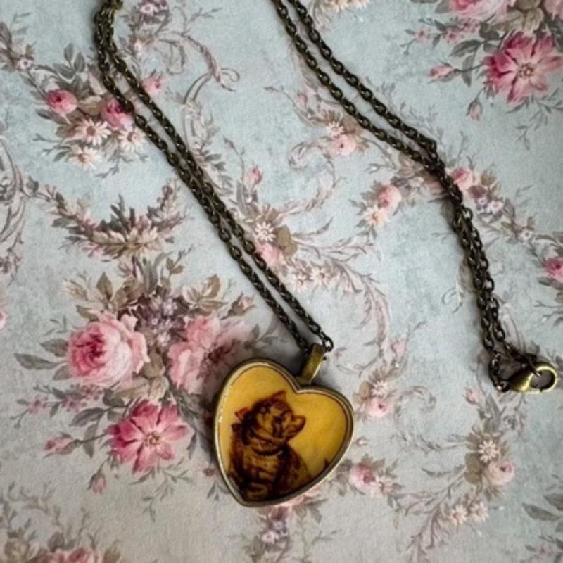 Pendant Time Oval Female High-end Colorful Love Clavicle Chain Necklace