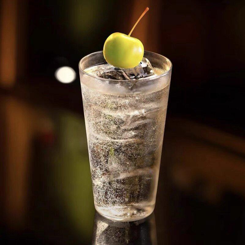 Creative Japanese Thin Collins Glass – Lead-Free Highball Cocktail, Gin, and Tonic Glass