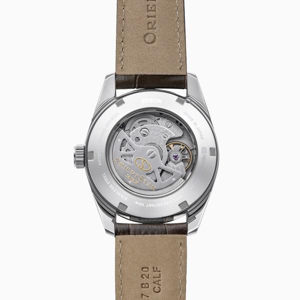 Orient Star Contemporary Date Men's Leather RK-AU0113Y Wrist Watch