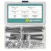 M6 M8 M10 Heavy Duty Bolts and Nuts Assortment Kit, 304 Stainless Steel, Includes 8 Most Common Sizes