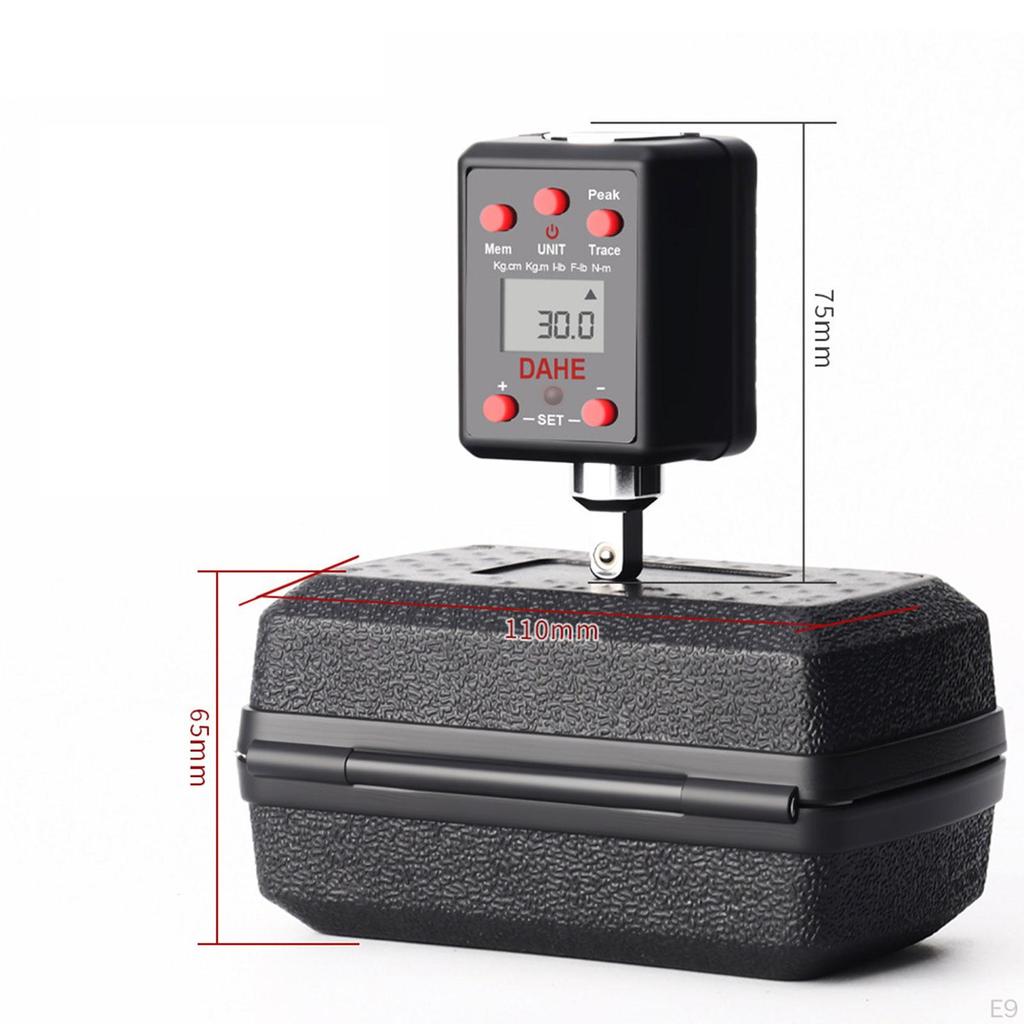 Automotive Digital Adapter ±2% Calibration Tool Peak/Real Time Mode Sturdy Versatile with Smart