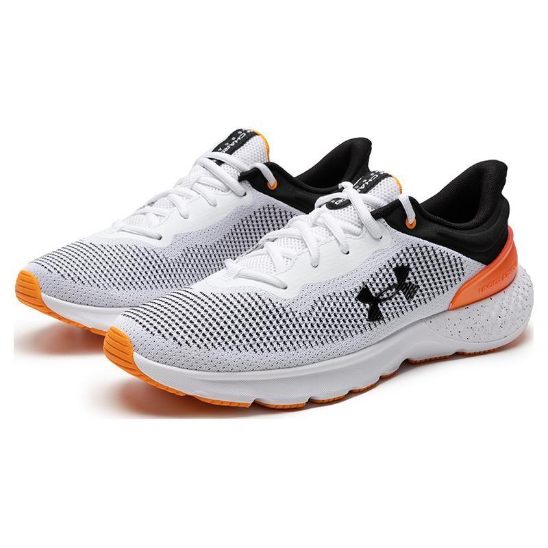 Under Armour Charged Escape 4 Knit White Black Men Sneakers 3026521-100