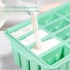 Non-Stick Ice Cream Trays 12 Grids Ice Lolly Mold Practical Ice Candy Mold  Homemade Ice Cream