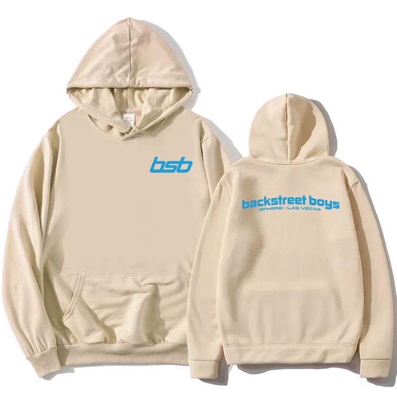 Backstreet Boys INTO THE MILLENNIUM Hoodies Long Sleeve Fashion Hooded Sweatshirts Streetwear Unisex Graphic Print Merch Clothes