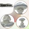 Meditationspilz Statue Dekorative Figur Kunsthandwerk Niedliches Schreibtischornament Kleine Skulptur für