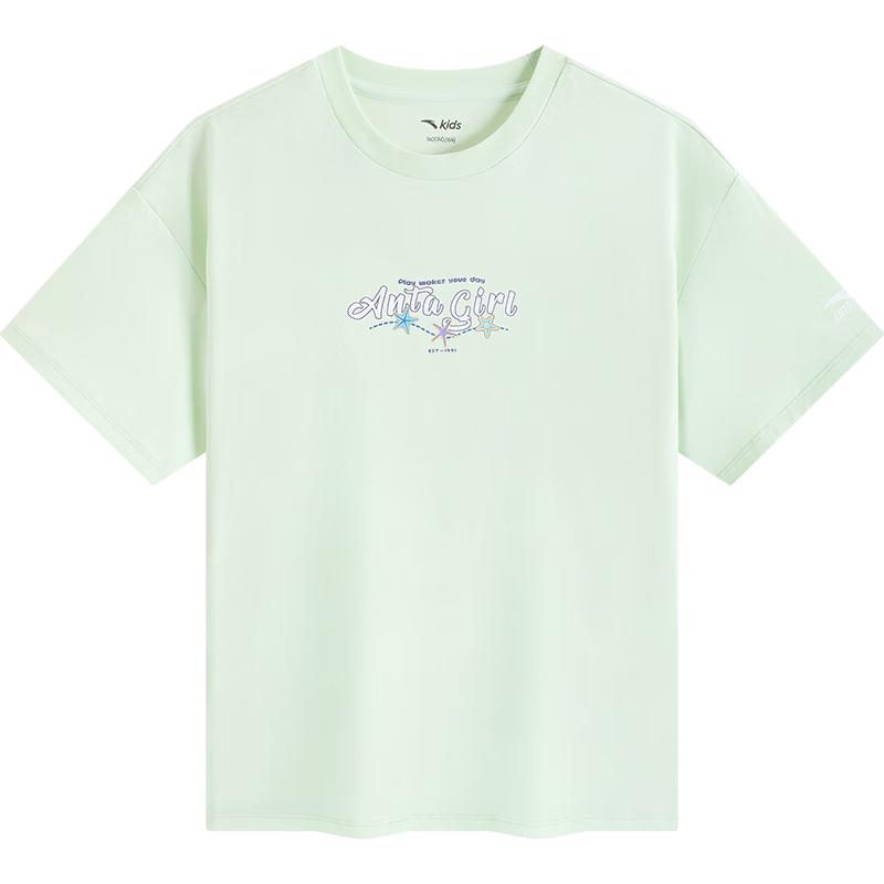 

Anta Kids Girls Outdoor Camping Short Sleeve T-Shirt 120