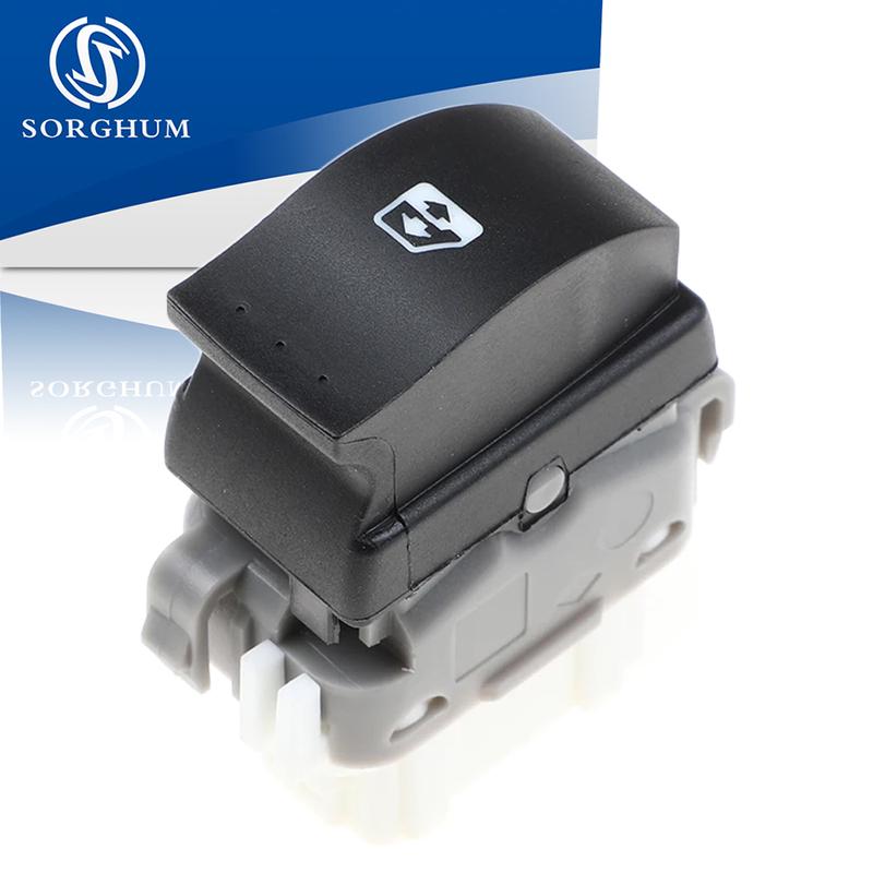 SORGHUM Power Window Lifter Control Switch Button For Renault Megane Scenic Laguna Clio MK2 II 8200060046 8200084013 8200315029