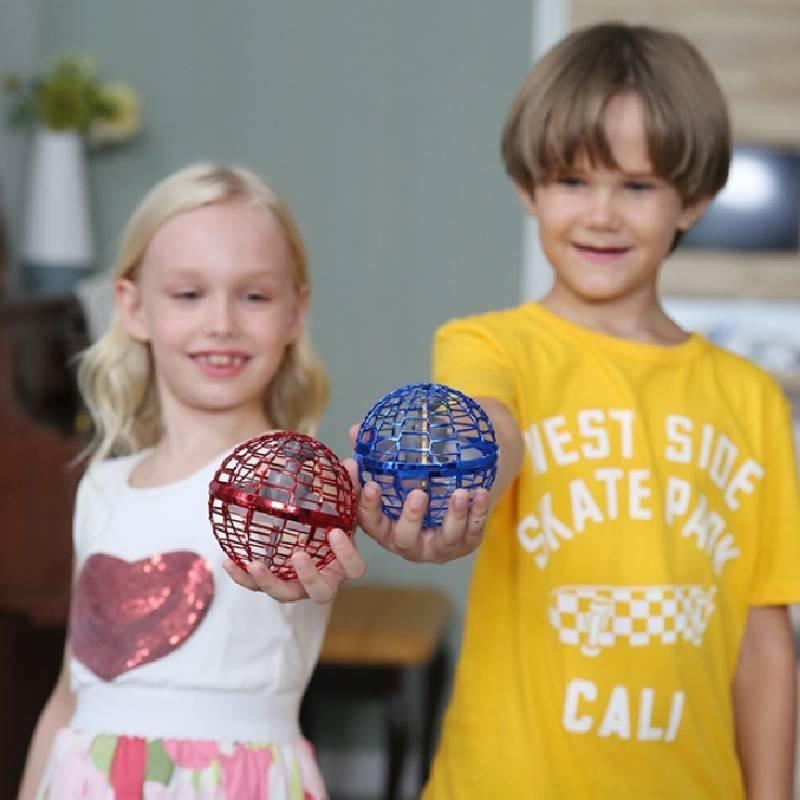 Ufo Magic Floating Ball Abs Material Usb Powered Spin Control Electric Blue Water Drop Edition