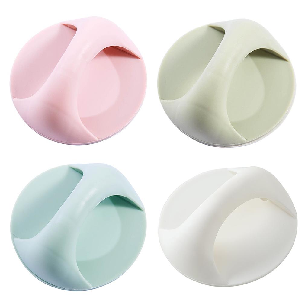 2Pc Self Adhesive Door Pull Handle Cabinet Cupboard Drawer Handle Useful Helper