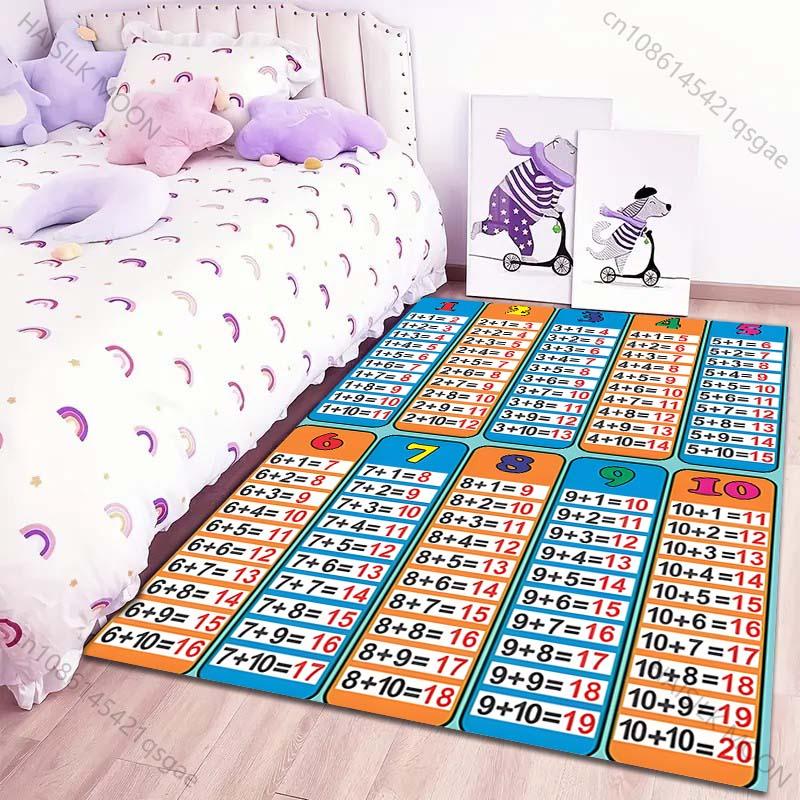 Addition Table1-10 Carpet for Living Room Bedroom Sofa Home Decor Non-slip Floor Mat Modern Rugs Child Activity Area Carpet