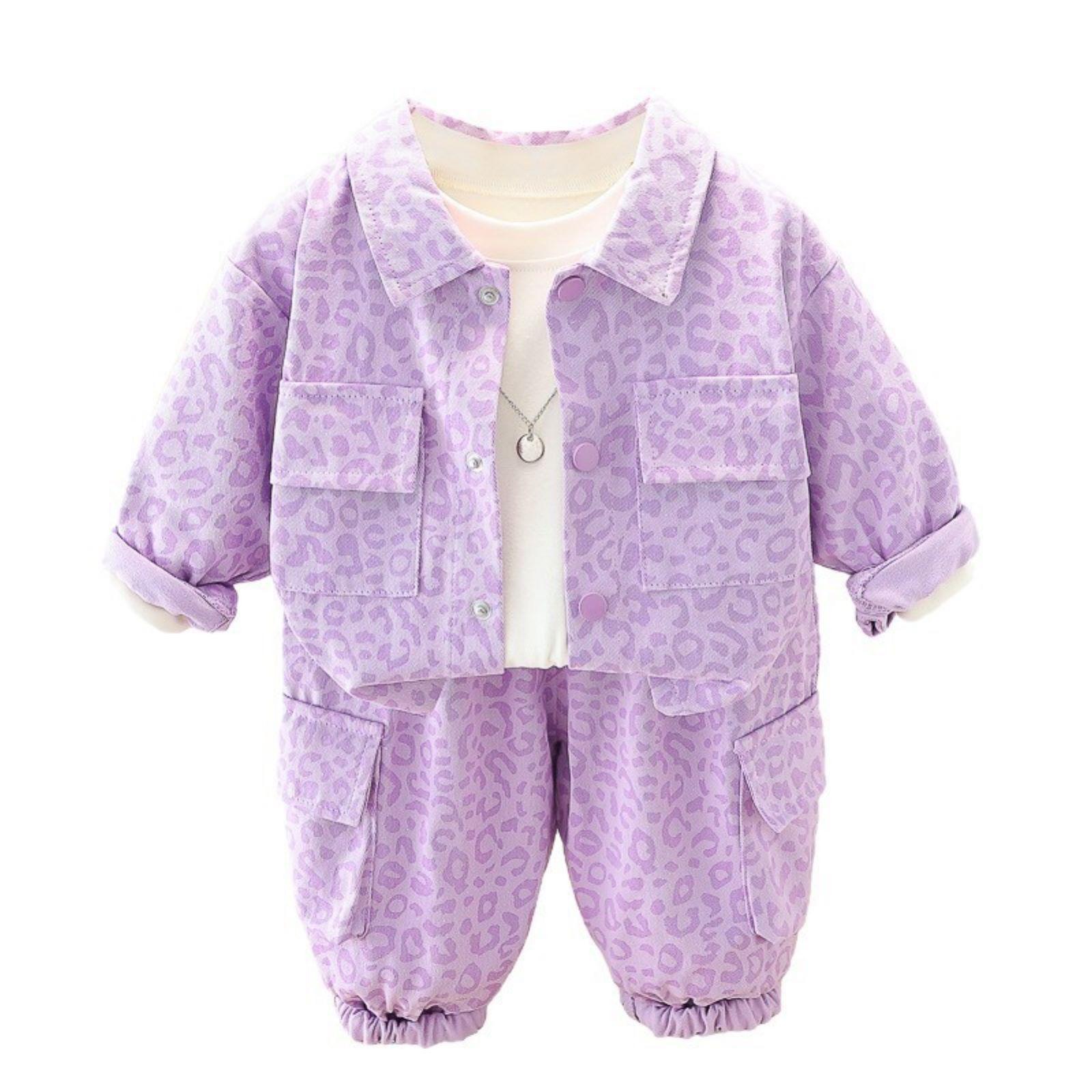 

Детский повседневный комплект с длинным рукавом, удобные наряды для повседневной носки 100