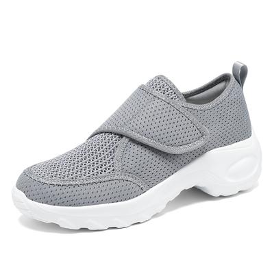 Damensommerschuhe - Lässige Sneaker, rutschfeste Sohle, atmungsaktives Mesh-Obermaterial, Einzelne Schuhe, vielseitig, lässig und modisch