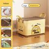 Large Capacity Cartoon Toy Storage Box with New Design Plastic Organizer for Snacks Desktop Living Room Kids Room Organization