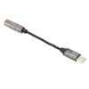 32bit/384KHz USB C auf 3,5mm Audioadapter unterstützt Leitungssteuerung für Samsung S10 S9 Plus Musikwiedergabe