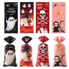 100pcs Hard To Tear Halloween Candy Bag Waterproof Children's Gift Packaging Bag  Halloween