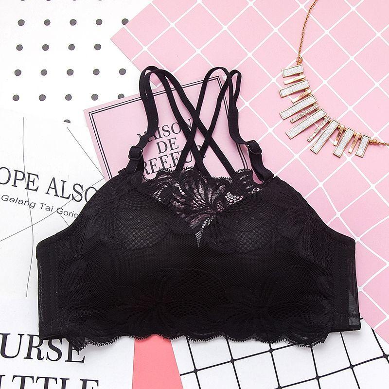 Push Up Bras For Women Solid Underwear Female Brassiere Girls Simple Bras