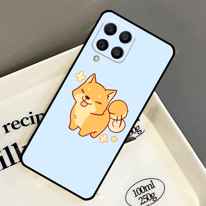 Animal Shiba Inu Case For Samsung Galaxy M14 M34 M54 M56 M16 M36 M13 M15 M35 M55 M11 M31 M53 M51 M12 M32 M52