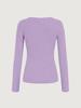 European Slim V-neck Chain Long Sleeve Women's Top - 2025 Collection