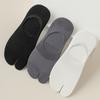 Thin Male Two Toe Socks Flip Flops Hosiery Men's Mesh Separate Toe Boat Sock Men