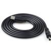 Type C To 12V Power Supply Cord 3.5x1.35mm Plugs For Printer Modem Notebook Voltages Stable Coppers Cores