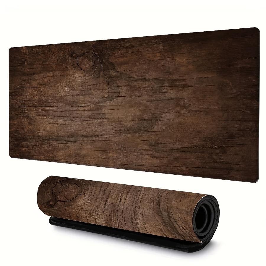 

Large Wood Grain Mouse Pad Keyboard Extended Mouse Mat Non-Slip Washable Desk Pad for Gaming Desk Organizer Playmat Desktops 300X600X2MM