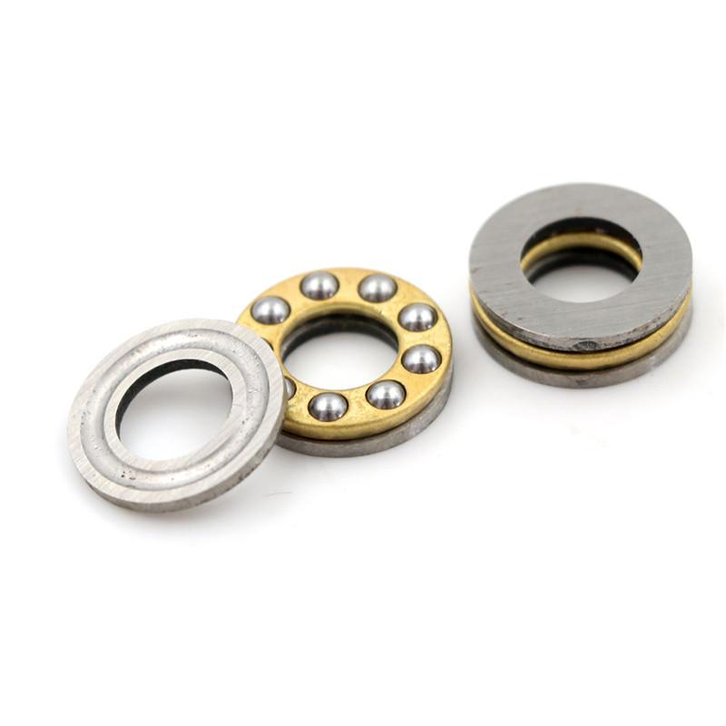 10 stk Modell F8-16M 8X16X5Mm Miniatyr Aksialt Metallkulelager Fly