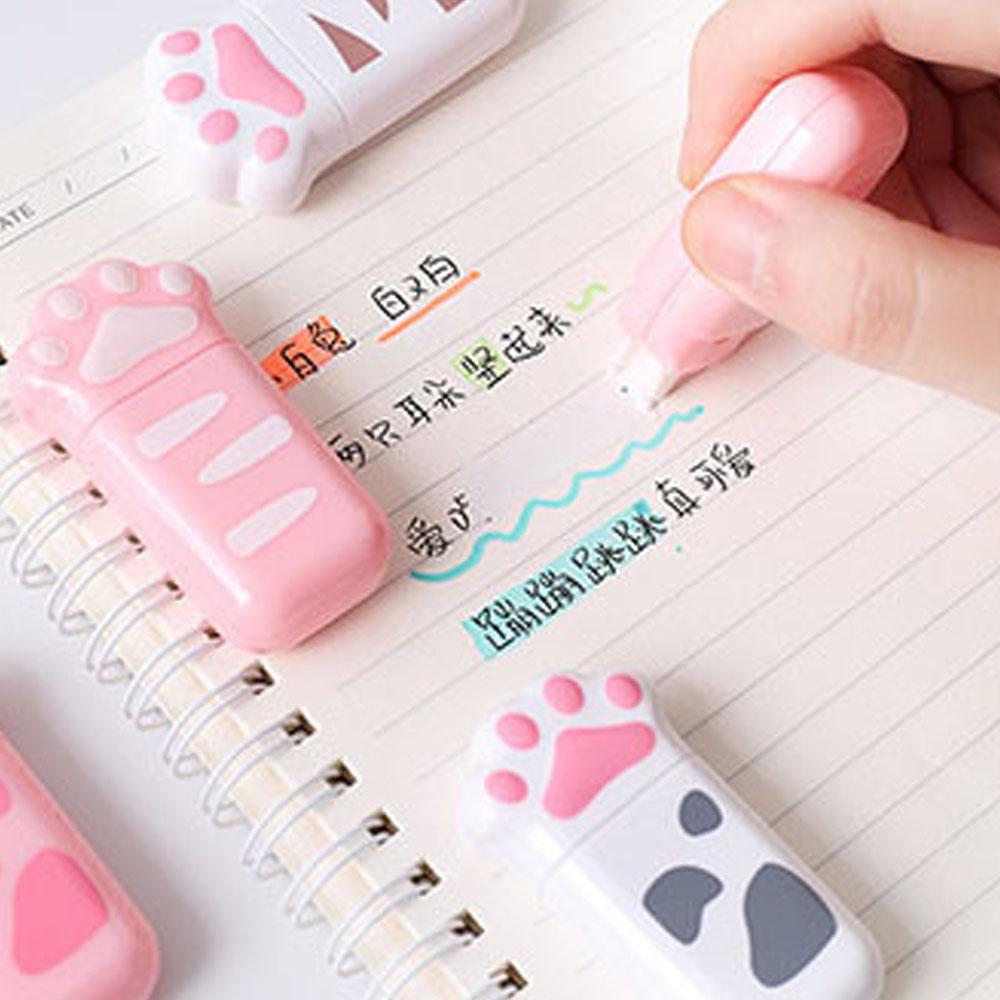 School Office Supply Stationery Correction Supplies Cat Claw Correction Tape White Out Corrector