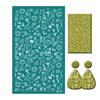 Silk Screen Stencils for Clay Earrings Making 6.3x4In Silkscreen Print Stencils