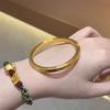 Gold Daisy Chased Bracelet & Ring Set: Elegant Women's Light Luxury Jewelry