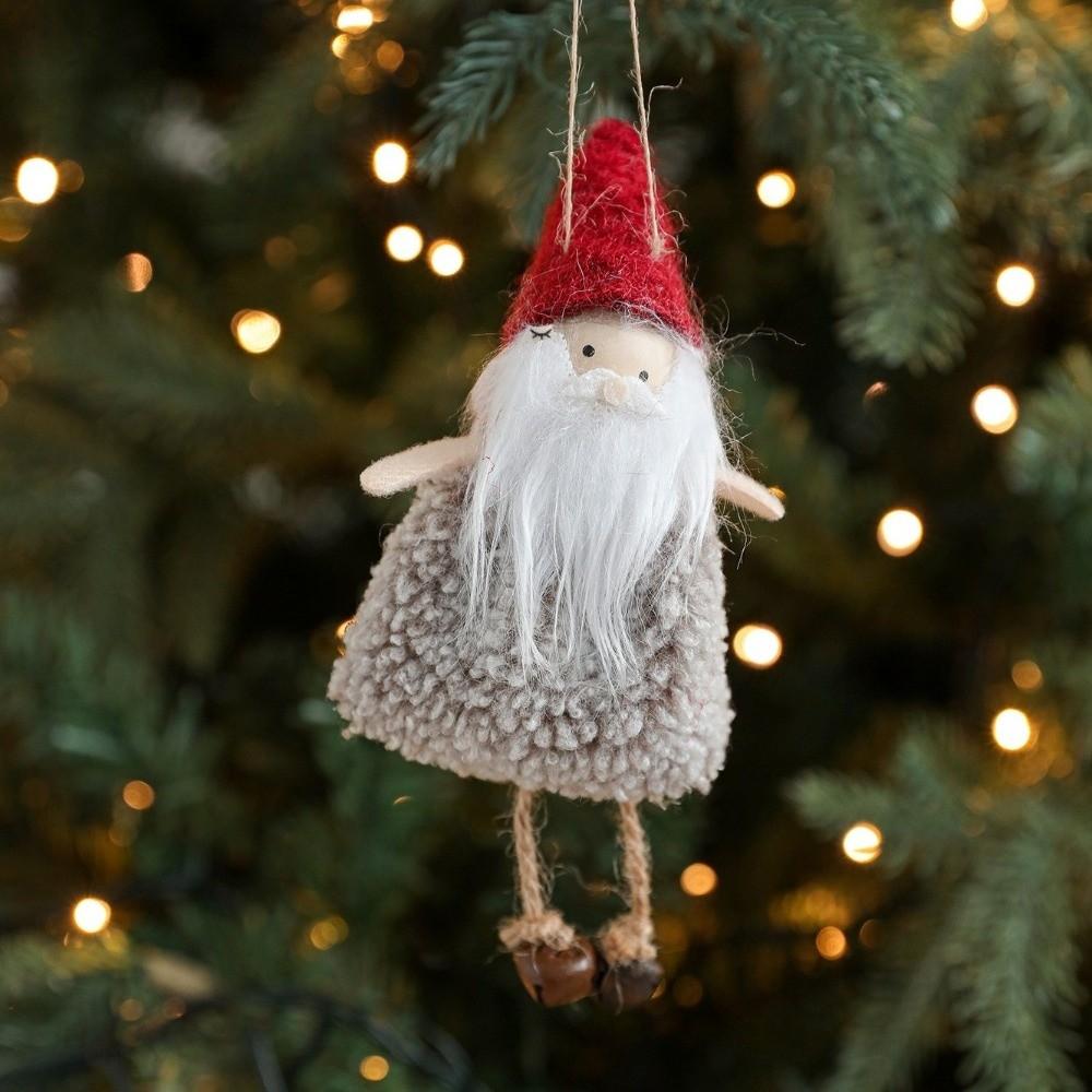 Fabric Animal Pendants Christmas Doll Ornaments Christmas Tree Hanging Christmas Tree Decorations