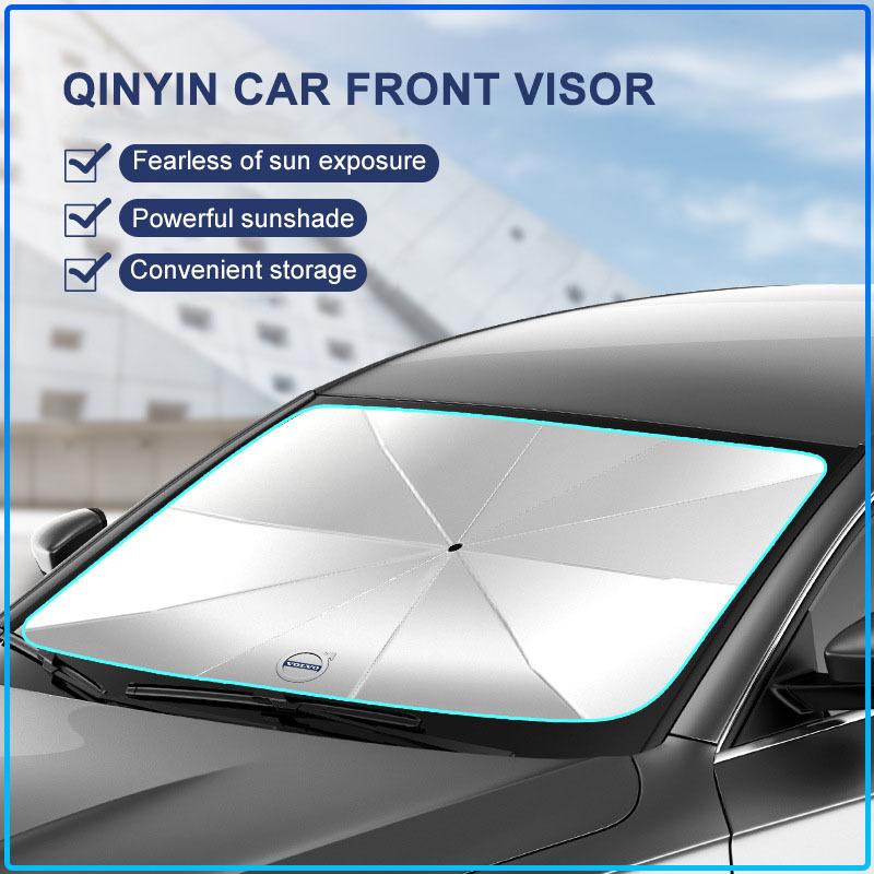1Pcs Car windshield Sunshade Umbrella Protector Parasol Foldable For Volvo 240 C70 S40 S50 S60 S70 S80 S90 V40 V50 V60 V90 XC40 XC60 XC90 Vnl Truck