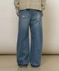 GENERALIDEA Man Distressed Denim Pants [Blue] / Gf1Mpt015