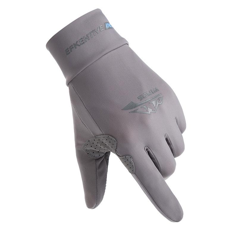 Fishing Luya Gloves Sports Ice Silk Sunscreen Men's Breathable Fitness Bike Driving Outdoor Summer Women