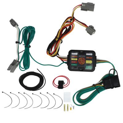 4 Pin Flat Trailer Wiring Harness Accessory Plug and Play Style Replacement for Ford Focus Sedan RS