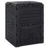VidaXL Garden Composter Black 280 L Polypropylene 152202