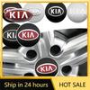 2026 Hot Car Sticker 56mm/60mm/65mm Car Wheel Center Hub Decal Stickers for KIA Sportage K2 K3 K5 K9 Rio Soul Sorento Ceed Pican