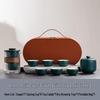 SHIJIANA Portable Ceramic Travel Tea Set