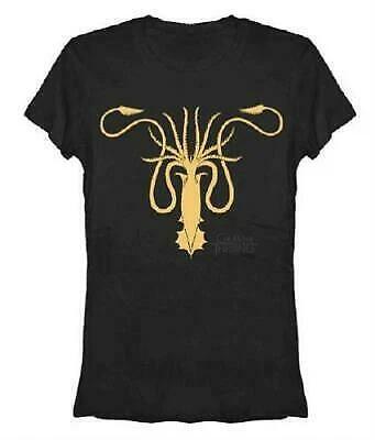 Game of Thrones Juniors Greyjoy Burst Sigil T-Shirt Stark Targaryan Fantasy S