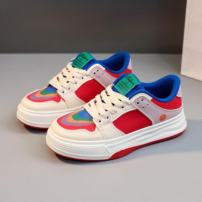 

[Customized] F1221-1 new color matching women s shoes, summer breathability increases, thick-soled casual mandarin duck shoes are popular and wear-res 35