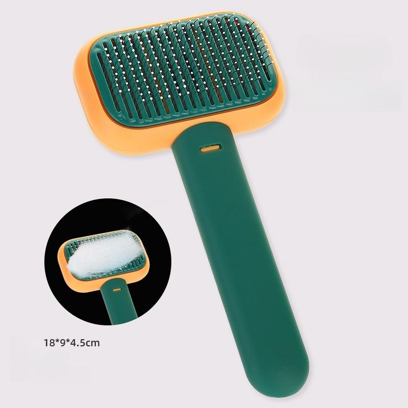 Self-Cleaning Cat Hair Removal Brush for Dogs Cats Shedding Hair Clean Grooming Comb Pet Cat Hair Removal Brushes