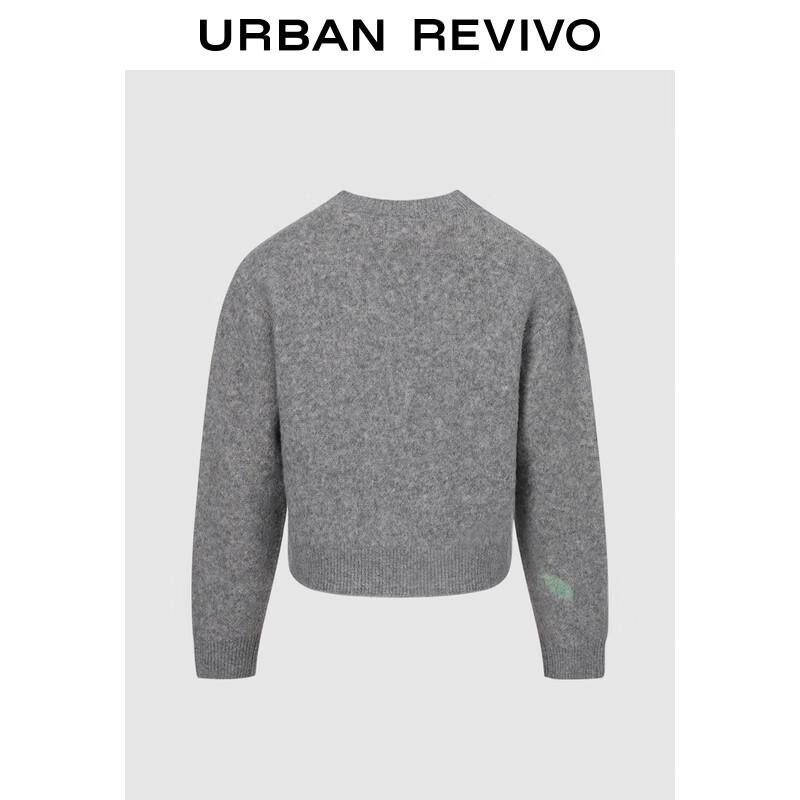 

Женский повседневный вязаный кардиган с 3D цветочным узором L