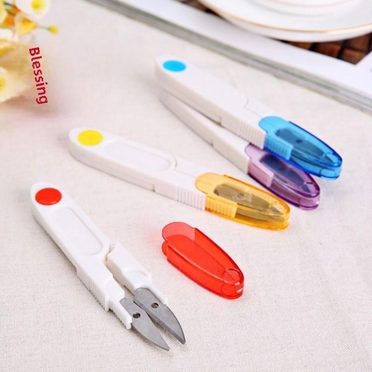 1 Stück U-Form Nähschere Fadenschneider für Garnfäden Stoff Handwerk Nadelarbeitsschere DIY Nähzubehör
