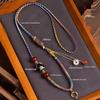 Tibetan Hand-Woven Thangka Necklace Cord for Men's and Women's Jade or Gold Pendant Amulets