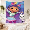 Gabby'S Dollhouse Vintage Tapestry Rustic Farmhouse Perfect For Balcony Studio Wall Living Room Four Seasons Hand Painted Style Gift For Birthday
