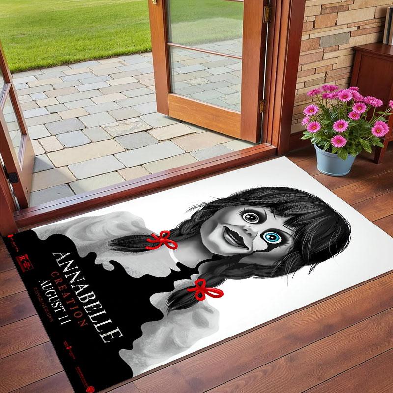Crystal Velvet Rug Soft Non Slip Indoor Floor Mat Home DecorThe Conjuring Annabelle