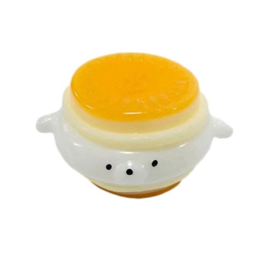 

Coin Dog Squeeze Toy Slow Rebound Cartoon Coin Puppy Sensory Fidget Toy Anxiety Relief Soft Stress Ball Pinch Toy золотистый