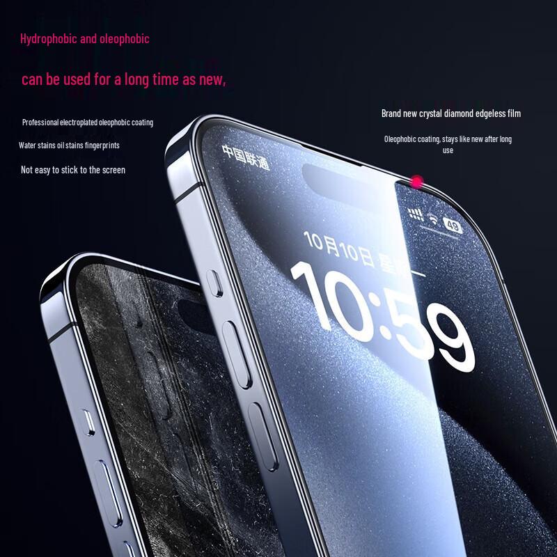 BIAZE Tempered Glass Screen Protector for iPhone 15 Pro